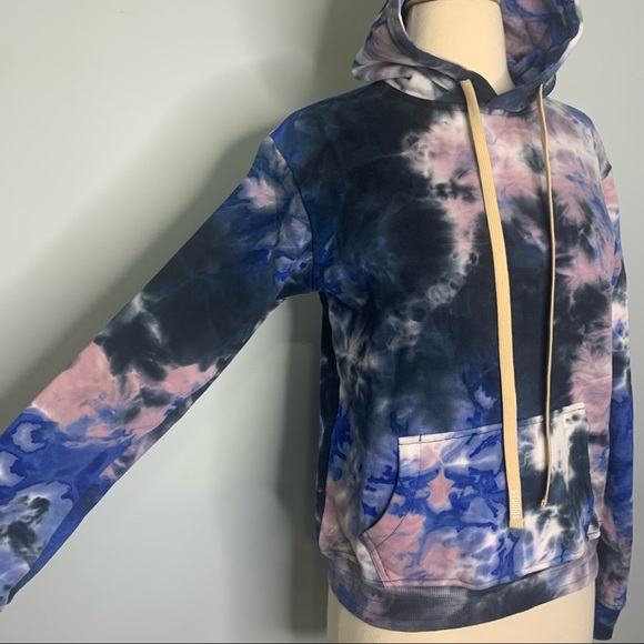 Well Known The Houston Multicolor Tie Dye Hoodie Sweatshirt - Picture 7 of 15